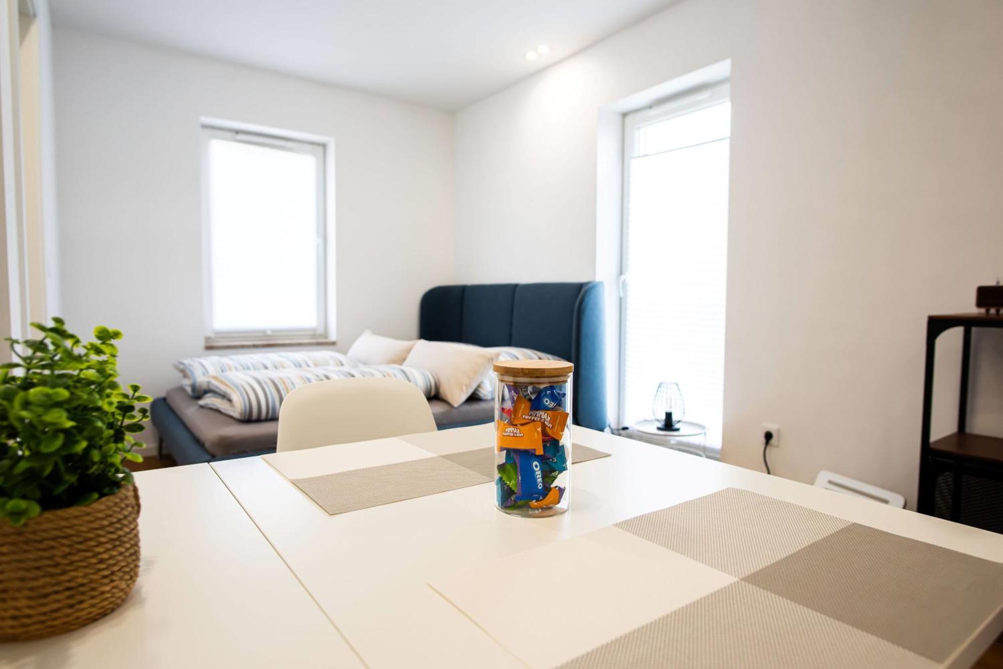 Zentral Gelegenes Apartment Augsburg Bagian luar foto