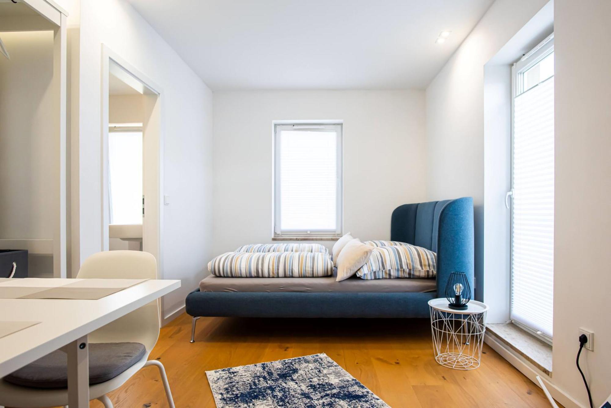 Zentral Gelegenes Apartment Augsburg Bagian luar foto
